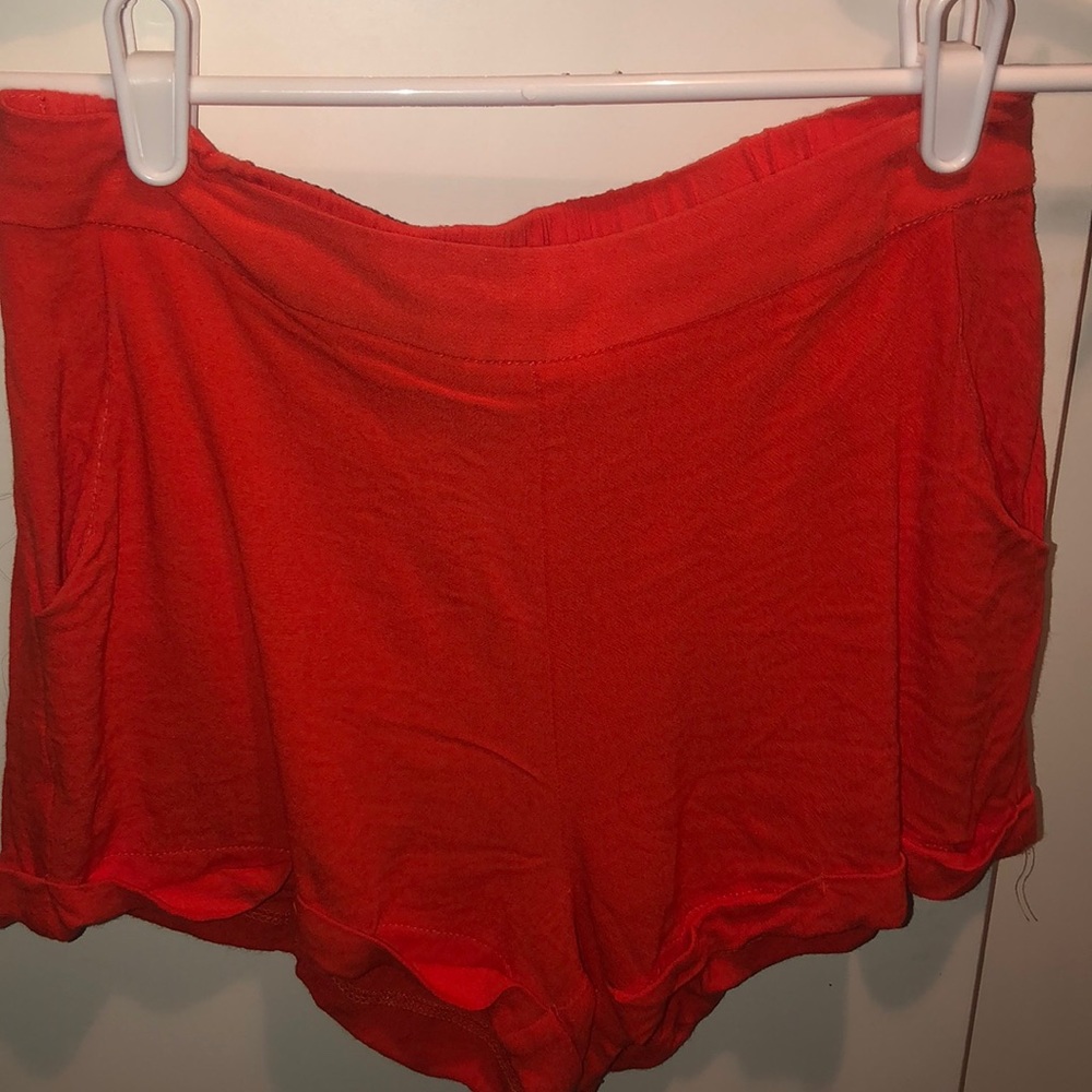 Orange shorts